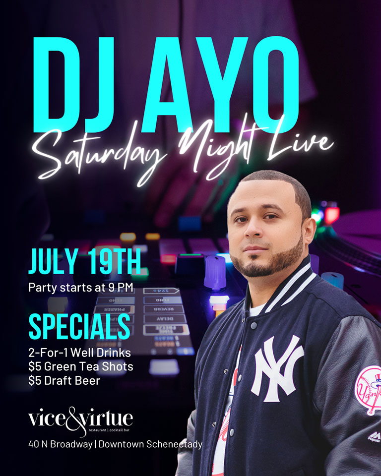 DJ AyO Downtown Schenectady