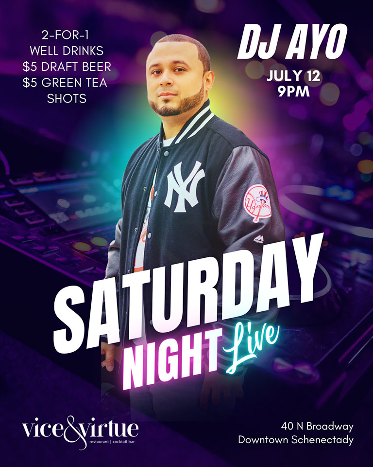 DJ AyO Downtown Schenectady