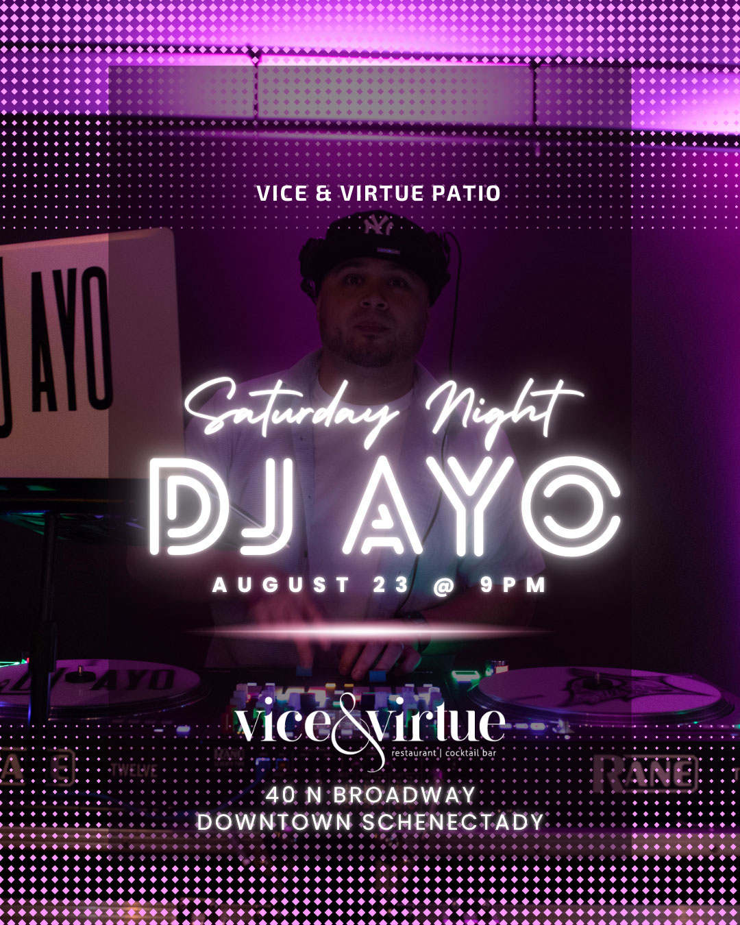 DJ AyO Downtown Schenectady