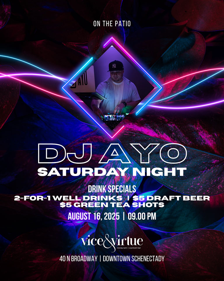 DJ AyO Downtown Schenectady