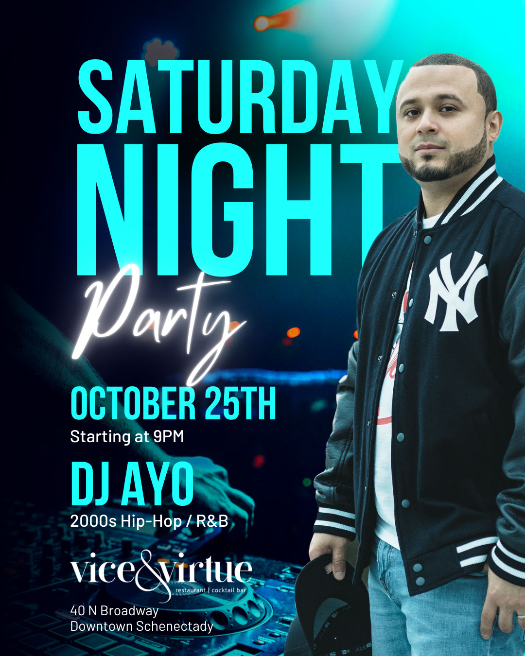 DJ AyO Downtown Schenectady