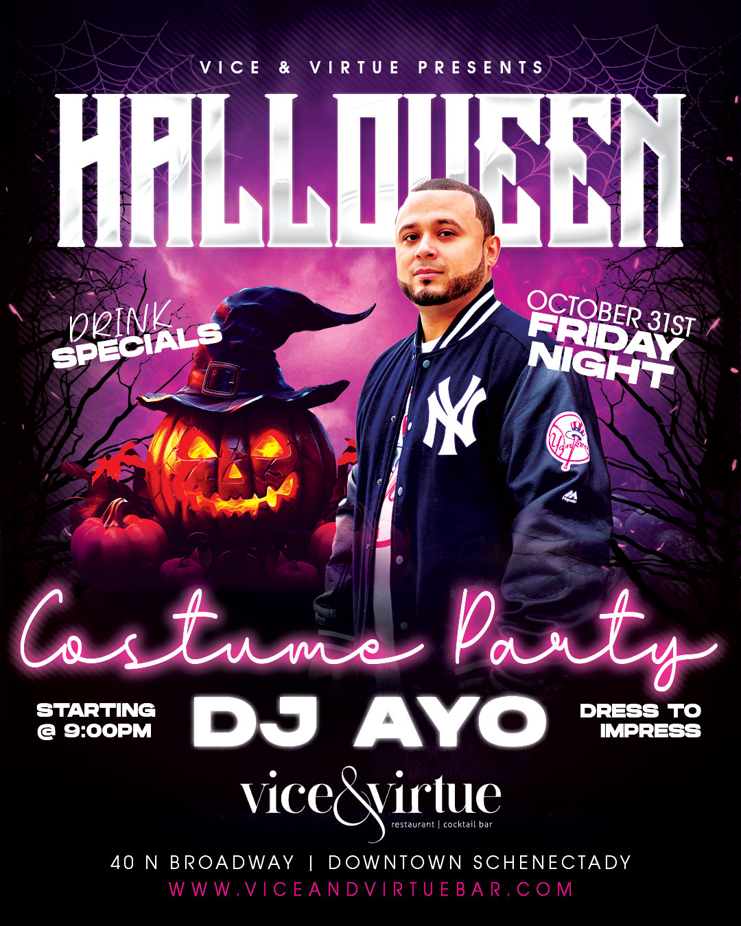 Halloween Party Downtown Schenectady