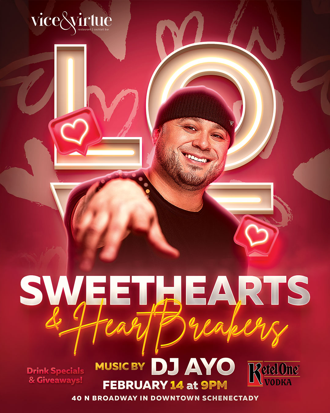 valentine's day party schenectady